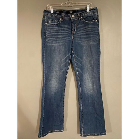 Nine West Medium Wash Bootcut Jeans Size 10/30 - Picture 1 of 6